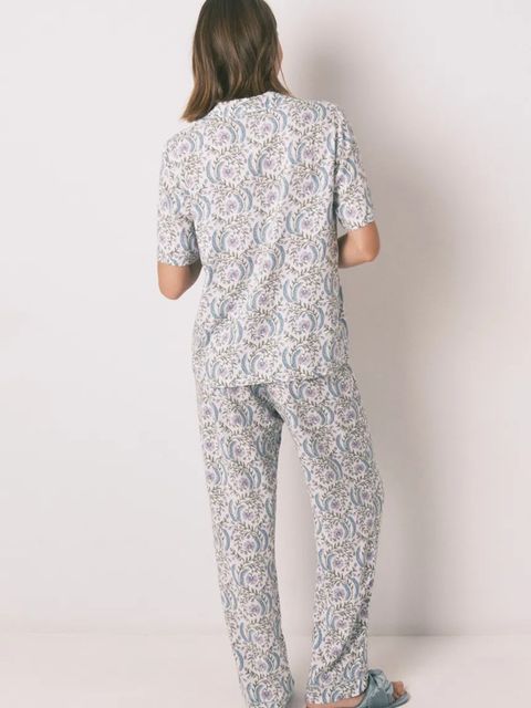 women'secret piżama damska kolor turkusowy 4852099