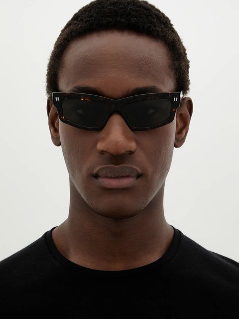 Off-White okulary przeciwsłoneczne kolor brązowy OERI135_546055