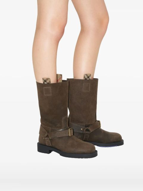 Burberry suede boots - Brown