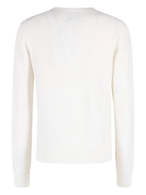 MC2 Saint Barth strass-embelishment sweater - White - zdjęcie produktu nr 2