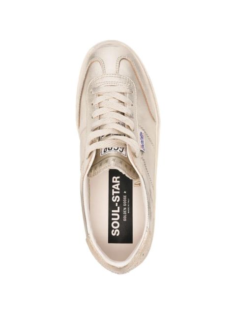 Golden Goose Soul Star metallic-effect sneakers