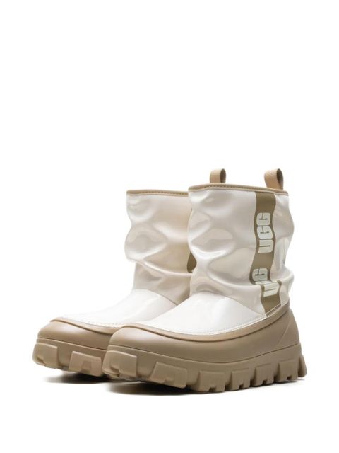 UGG Classic Brellah mini rain boots - White