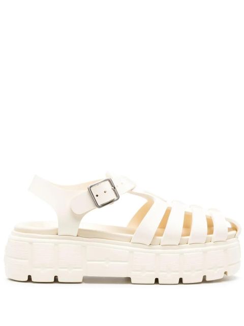 Miu Miu caged flatform sandals - White - zdjęcie produktu nr 1
