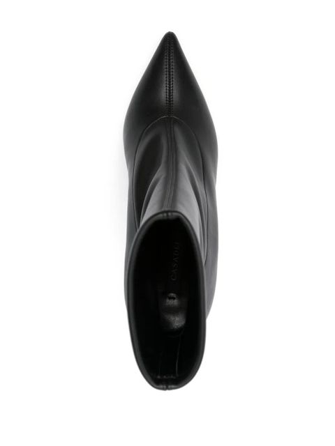 Casadei 120mm Blade boots - Black