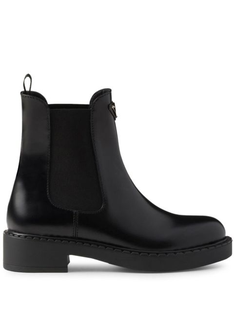 Prada 50mm Chocolate Chelsea boots - Black - zdjęcie produktu nr 1