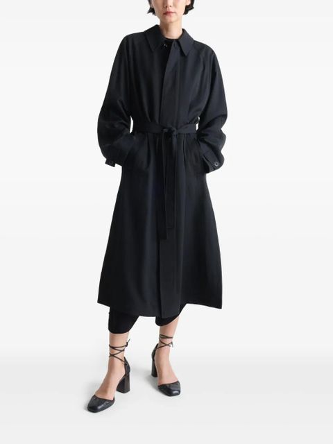 LEMAIRE belted coat - Black - zdjęcie produktu nr 2