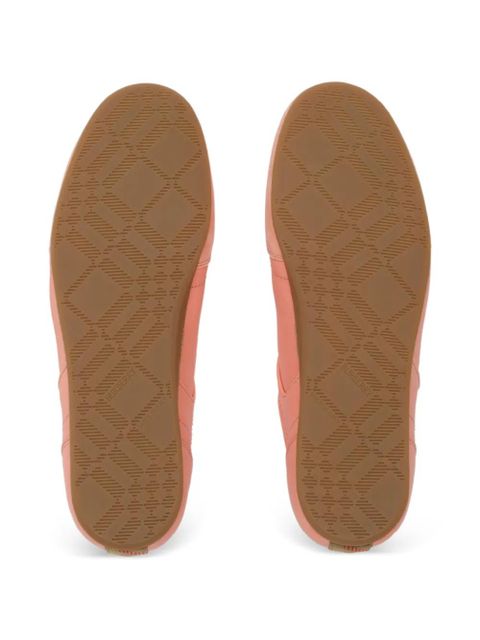 Burberry leather Knight Runner sneakers​ - Pink