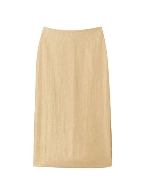 TWINSET slit midi skirt - Neutrals - zdjęcie produktu nr 1