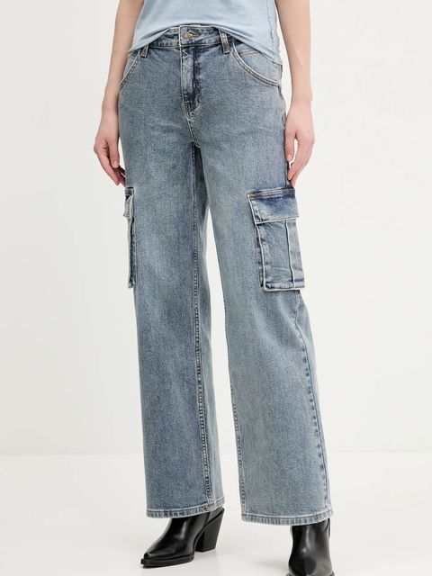 Guess Originals jeansy damskie medium waist W4GG19 D4ON0 - zdjęcie produktu nr 1