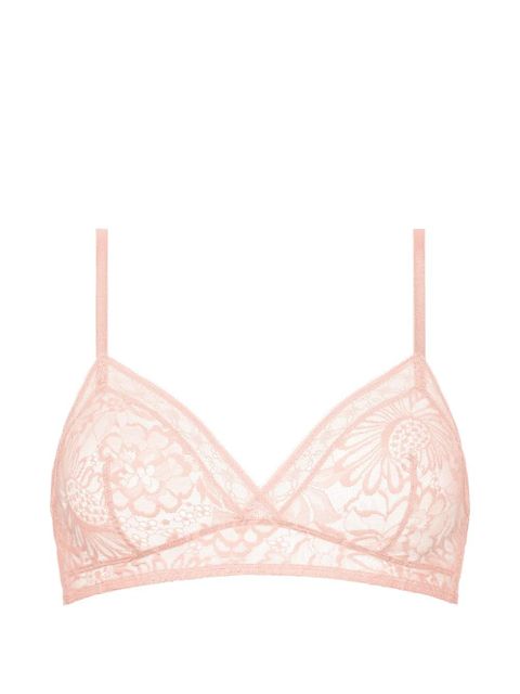 ERES Vestiges lace triangle wireless bra - Pink - zdjęcie produktu nr 1