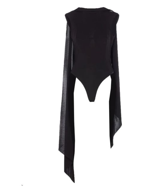 Jean Paul Gaultier logo-detail bodysuit - Black - zdjęcie produktu nr 1