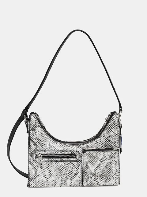 Desigual torebka DELTA VEGA OLIVE kolor czarny 25WAXPB7