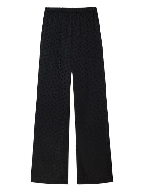 ANINE BING Elain straight-leg trousers - Black - zdjęcie produktu nr 1