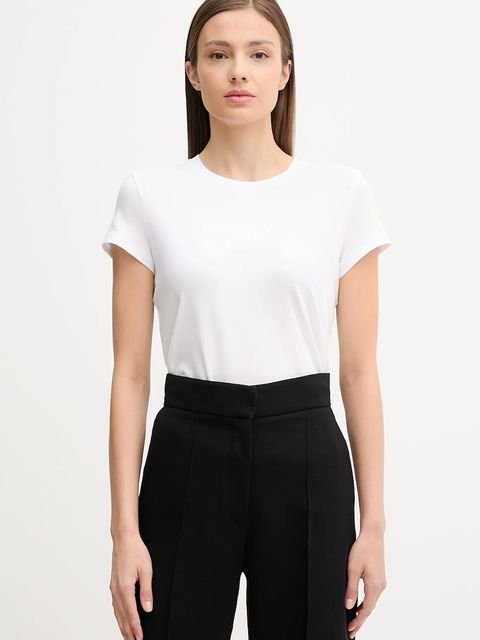 Armani Exchange t-shirt damski kolor biały XW001458 AF16294 - zdjęcie produktu nr 1