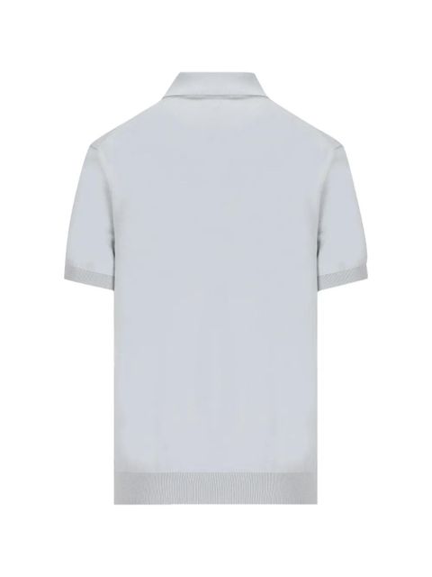 Loro Piana short-sleeved polo shirt - Blue - zdjęcie produktu nr 2