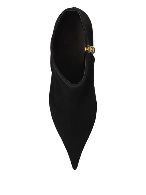 Dolce & Gabbana 80 mm pointed zip boots - Black