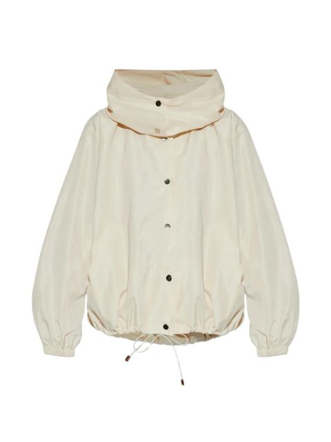 Róhe drawstring hooded jacket - Neutrals - zdjęcie produktu nr 1