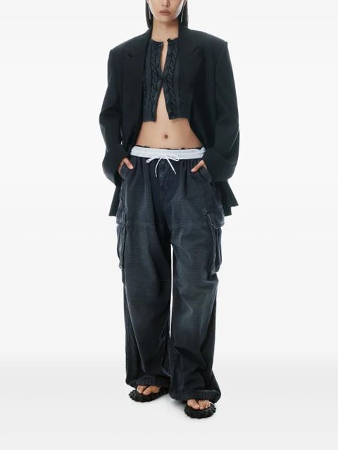 Alexander Wang straight cargo pants - Black - zdjęcie produktu nr 2