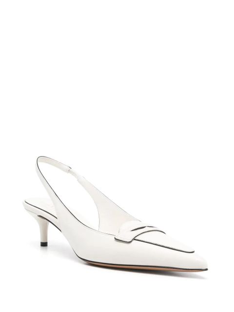 Valentino Garavani 50mm slingback pumps - White - zdjęcie produktu nr 1