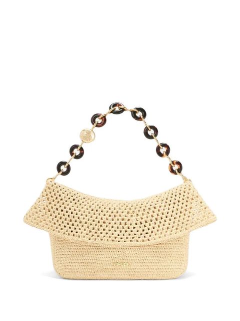 LOEWE Ola woven tote bag - Neutrals