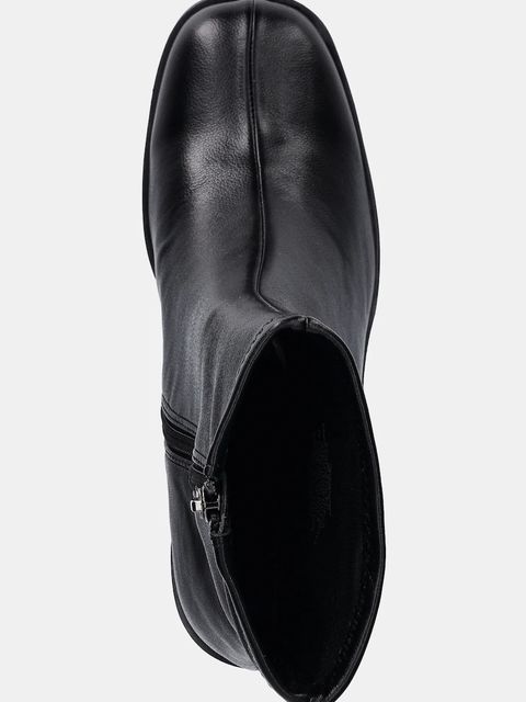 Steve Madden botki Mesmerize damskie kolor czarny na słupku 11005105