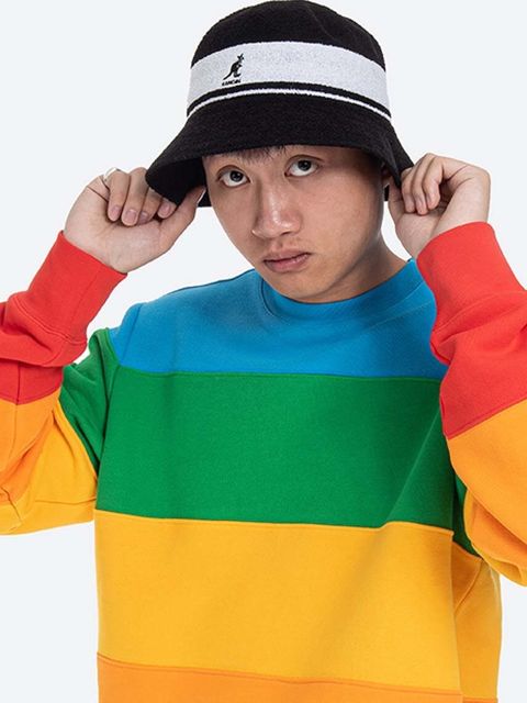 Kangol kapelusz Bermuda Bucket kolor czarny K3326ST.BLACK-BLACK - zdjęcie produktu nr 2