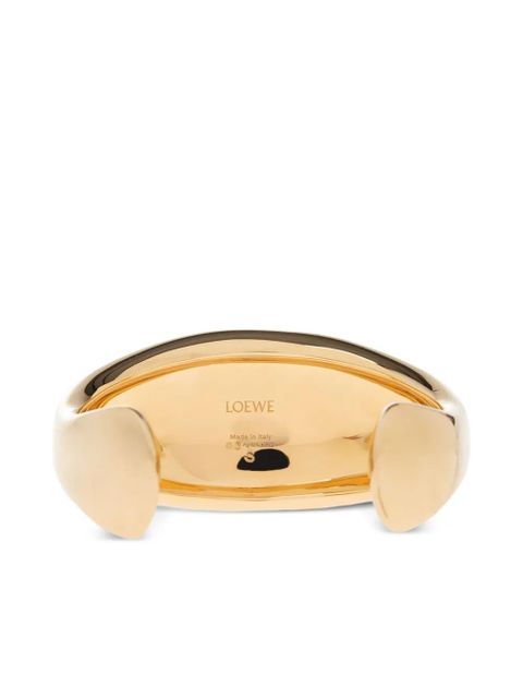 LOEWE logo-engraved bracelet - Gold