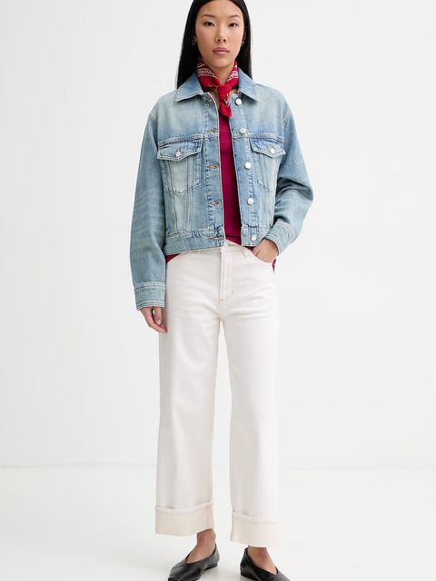 Marc O'Polo top damski z bawełną - zdjęcie produktu nr 1