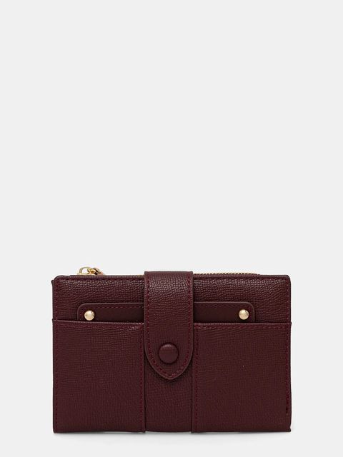 Answear.LAB portfel damski kolor czerwony - zdjęcie produktu nr 1