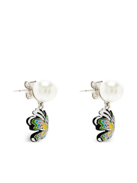 Marc Jacobs X Hattie Stewart earrings - Silver