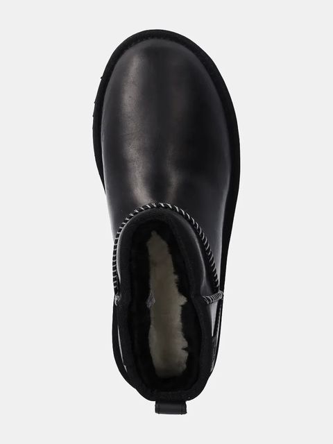 UGG śniegowce skórzane Classic Ultra Mini Lthr Regen