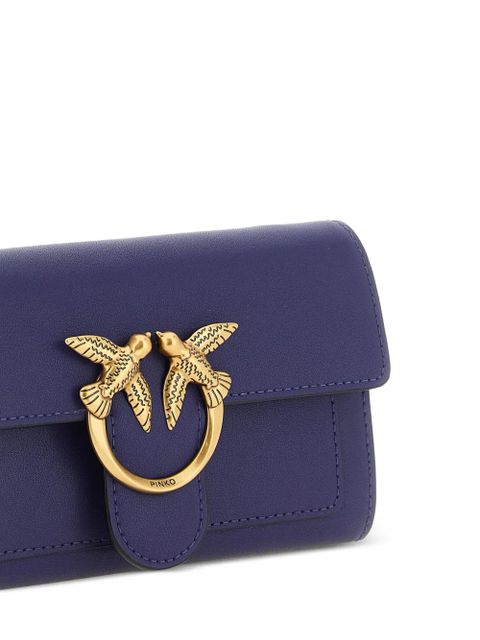 PINKO Love Simply birds chain wallet - Purple