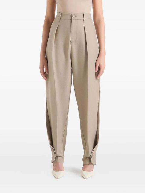 Manière De Voir Sophie Twist Leg tailored trousers - Brown - zdjęcie produktu nr 1