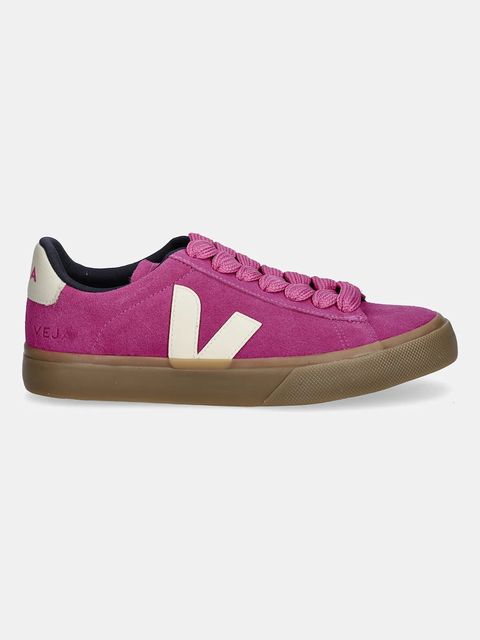 Veja sneakersy zamszowe Campo damskie kolor różowy CP0320802A