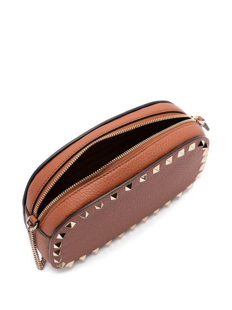 Valentino Garavani mini Rockstud chain cross body bag - Brown - zdjęcie produktu nr 2