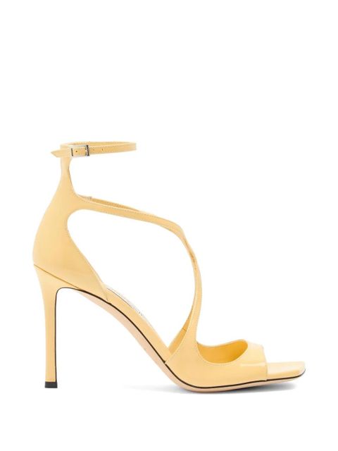Jimmy Choo Azia ankle-strap sandals - Yellow - zdjęcie produktu nr 1