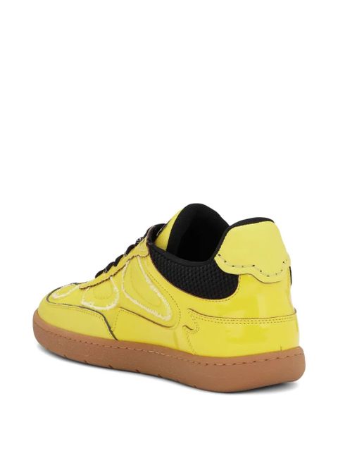 GANNI panelled sneakers - Yellow - zdjęcie produktu nr 2