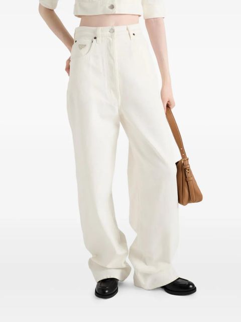 Prada cotton jeans - White