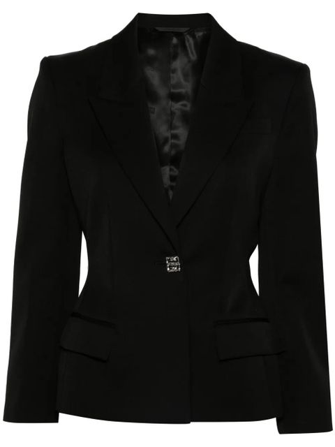 Givenchy 4G Liquid-button wool blazer - Black - zdjęcie produktu nr 1