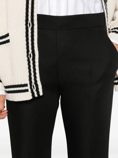 Gucci flared trousers - Black