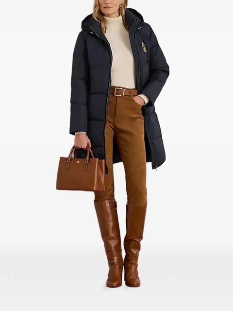 Lauren Ralph Lauren hooded embroidered coat - Blue - zdjęcie produktu nr 2