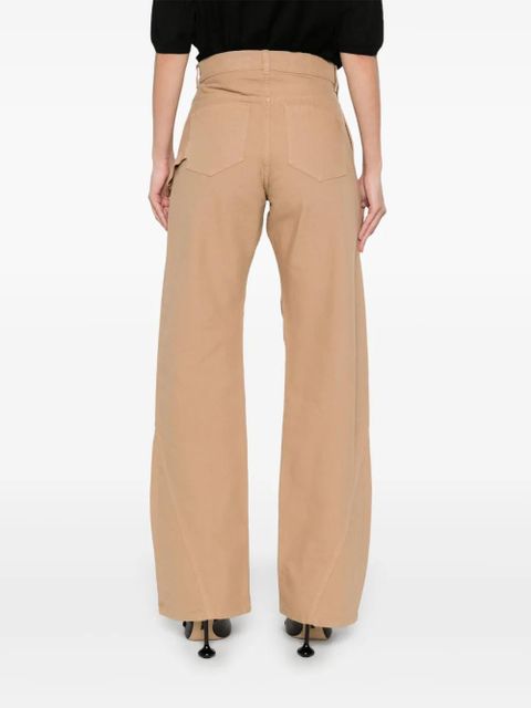 JW Anderson Twisted Workwear trousers - Neutrals