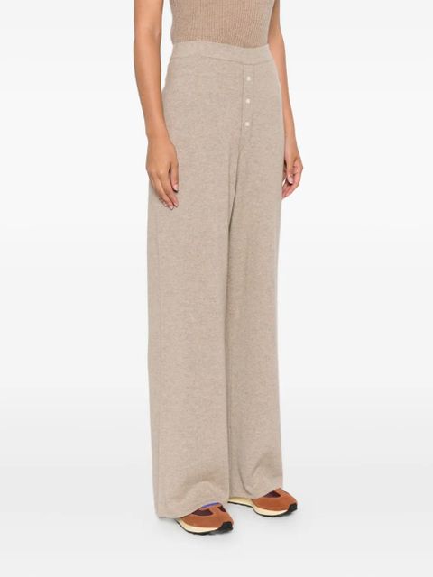 Guest In Residence cashmere straight-leg trousers - Brown - zdjęcie produktu nr 2