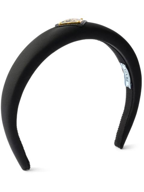 Prada re-nylon headband - Black - zdjęcie produktu nr 1