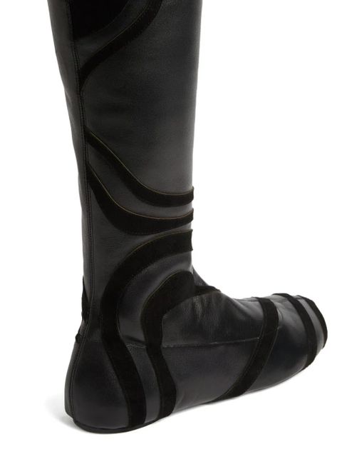 PUCCI Marmo over-the-knee boots - Black