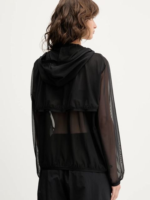 adidas bluza All SZN damska kolor czarny z kapturem gładka JM3734