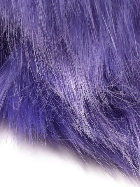 Ruslan Baginskiy faux-fur beret - Purple