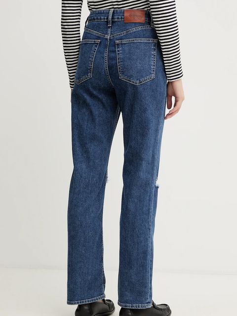 Calvin Klein Jeans jeansy damskie high waist LV047E614G - zdjęcie produktu nr 2