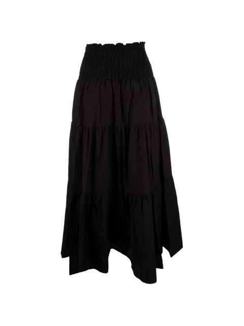 Michael Kors tiered shirred skirt - Black - zdjęcie produktu nr 2