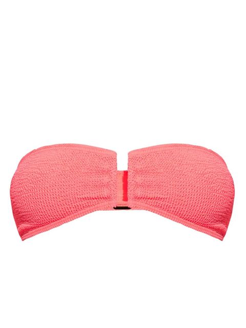 Bond-eye Blake bandeau bikini top - Pink - zdjęcie produktu nr 1